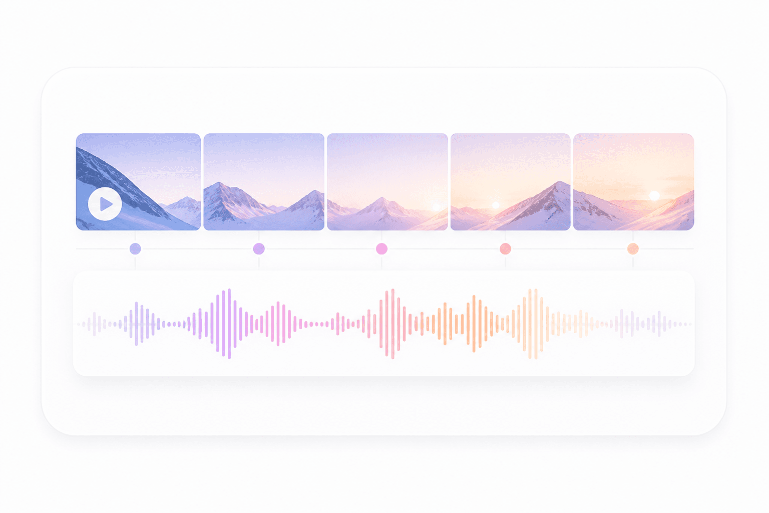Generate a perfectly aligned music