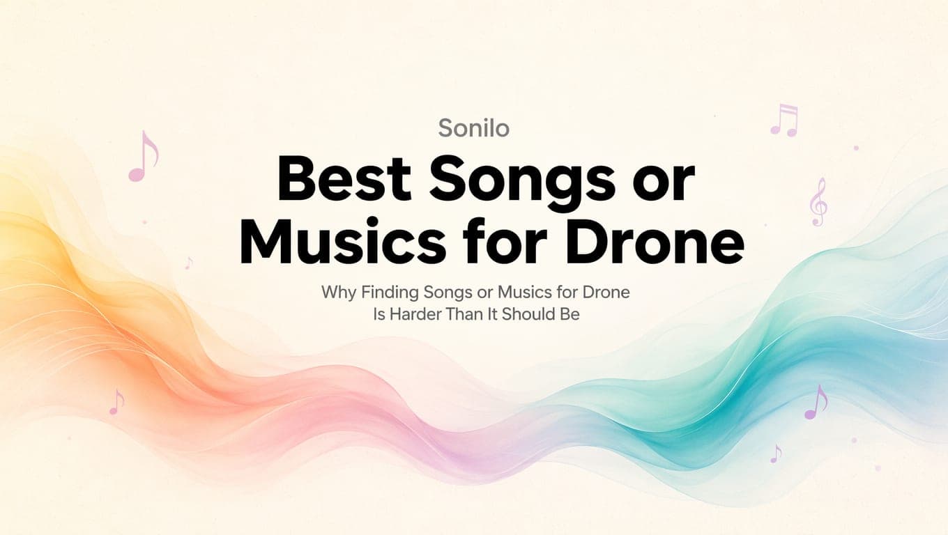 Best Music for Drone Videos cover illustration