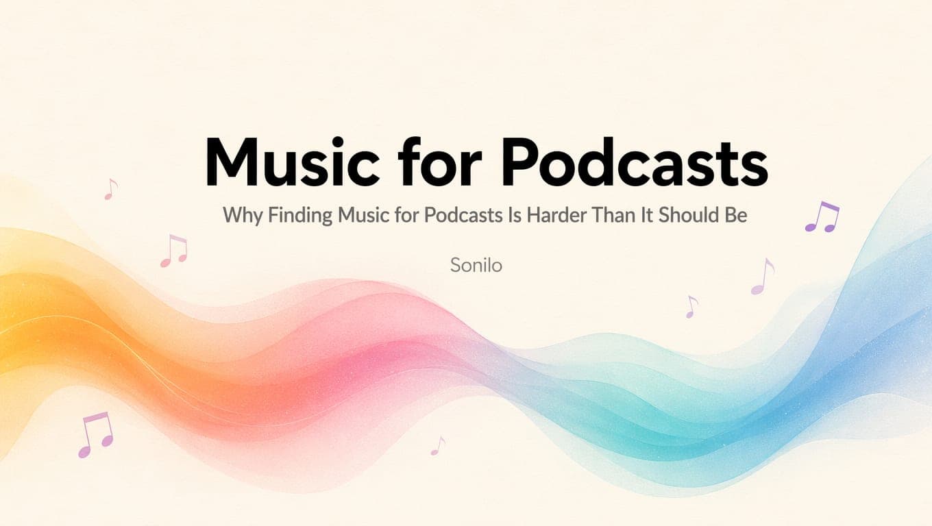 Music for Podcasts cover illustration