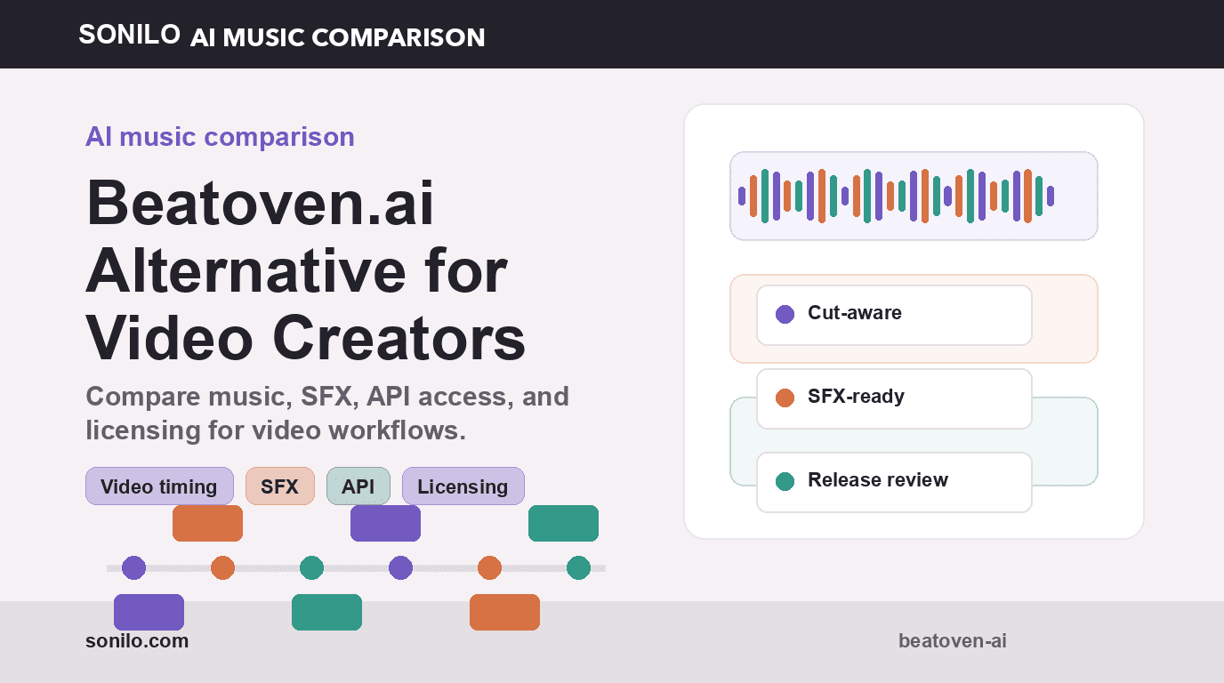 Beatoven.ai Alternative for Video Creators comparison cover