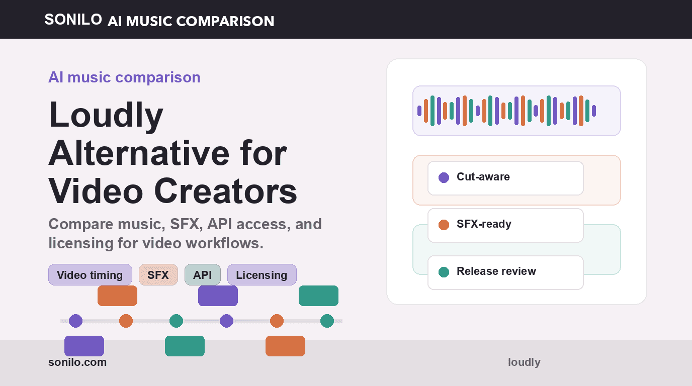 Loudly Alternative for Video Creators comparison cover