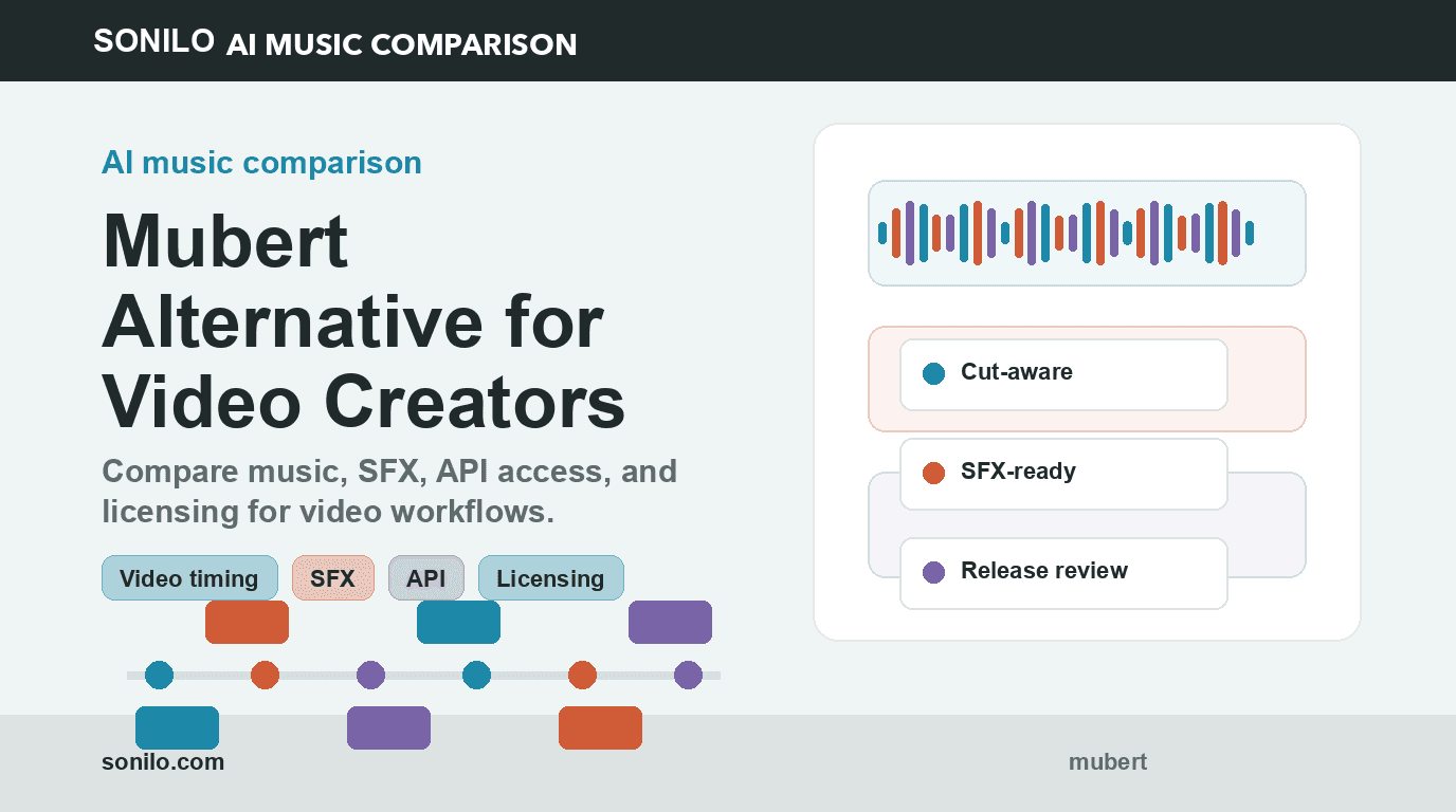 Mubert Alternative for Video Creators comparison cover