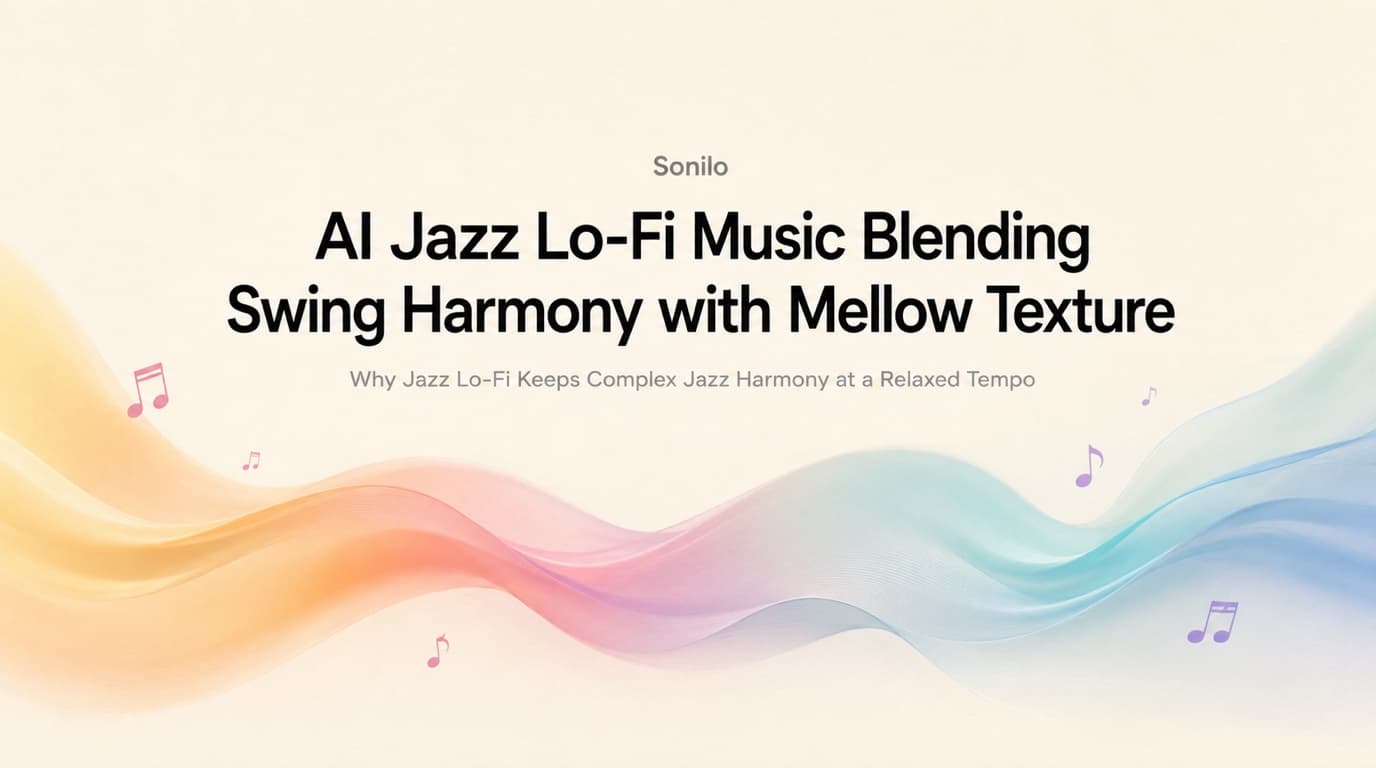 Generate AI Jazz Lofi Music from Swing and Texture Prompts cover illustration