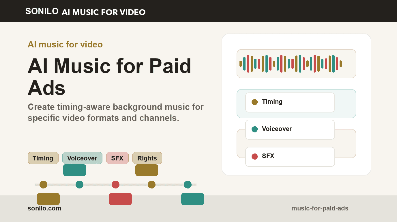 AI music for paid ads cover