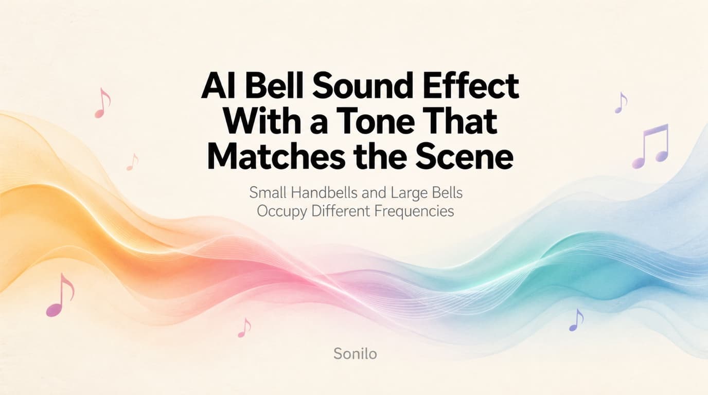 Generate an AI Bell Sound Effect from Tone and Ring Directions cover illustration