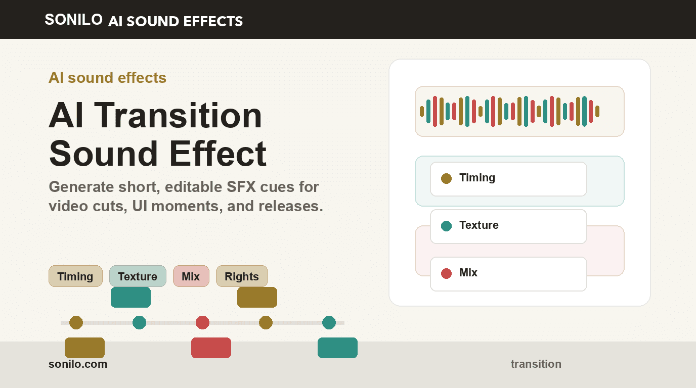 AI Transition sound effect for video edits cover