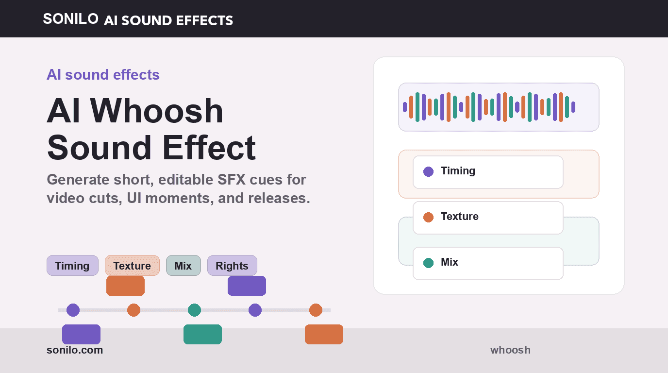 AI Whoosh sound effect for video edits cover
