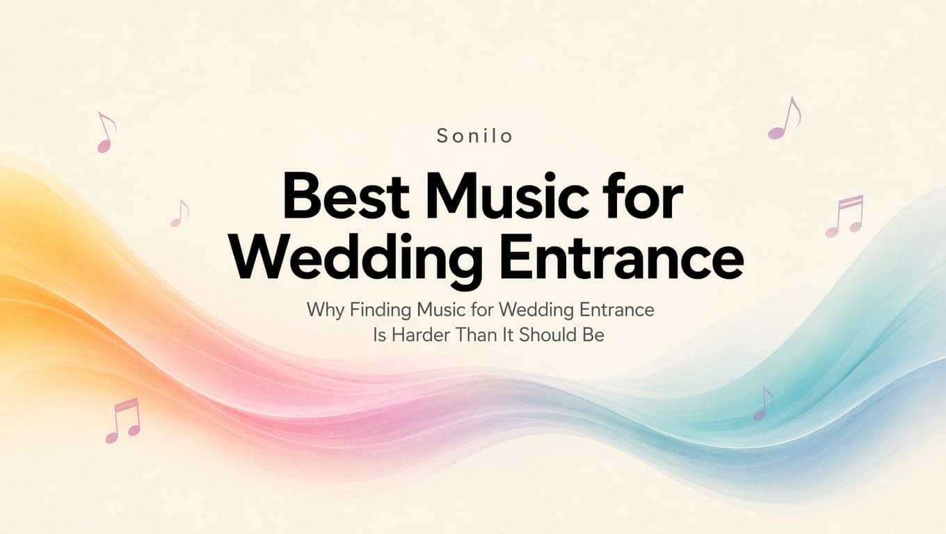 Best Music for Wedding Entrance cover illustration