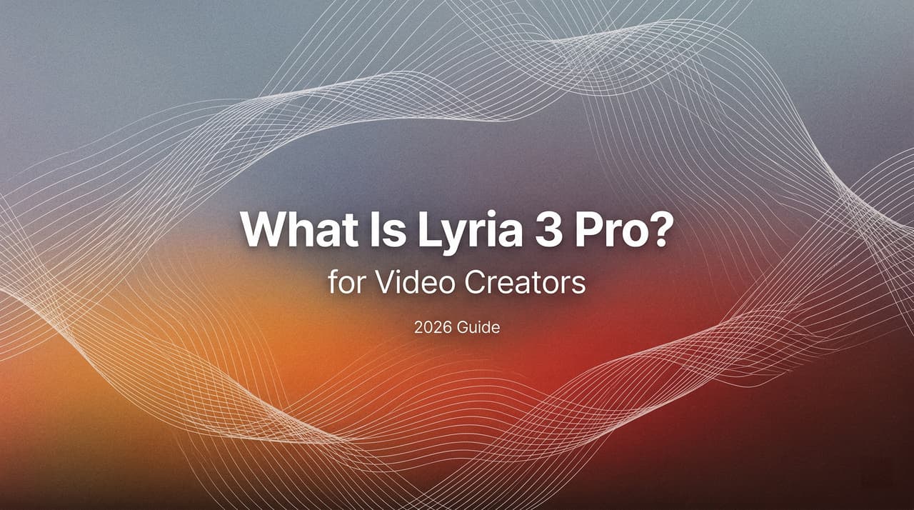 2026 guide explaining what is lyria 3 pro video creators use to enhance their content with AI music.
