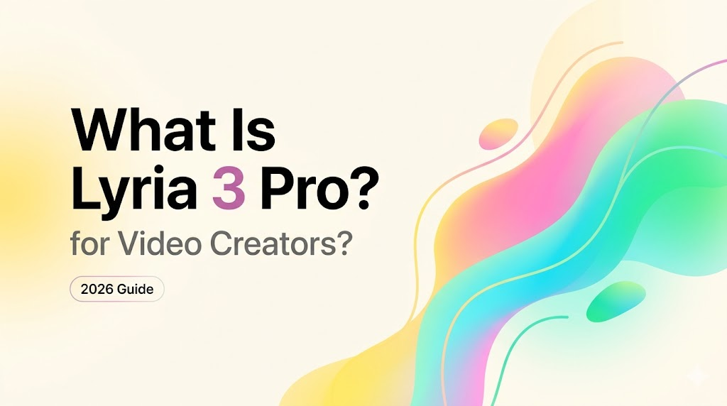 2026 guide explaining what is lyria 3 pro video creators use to enhance their content with AI music.