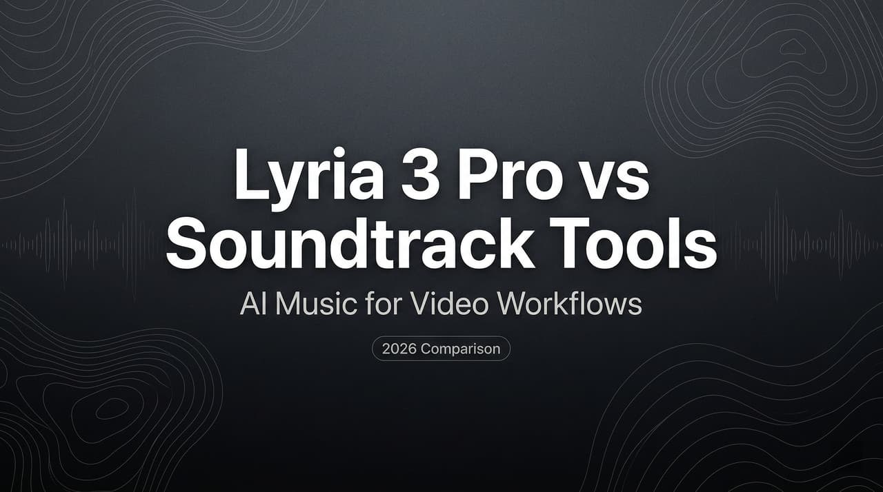 A 2026 guide comparing Google lyria 3 pro video soundtrack tools against other options.