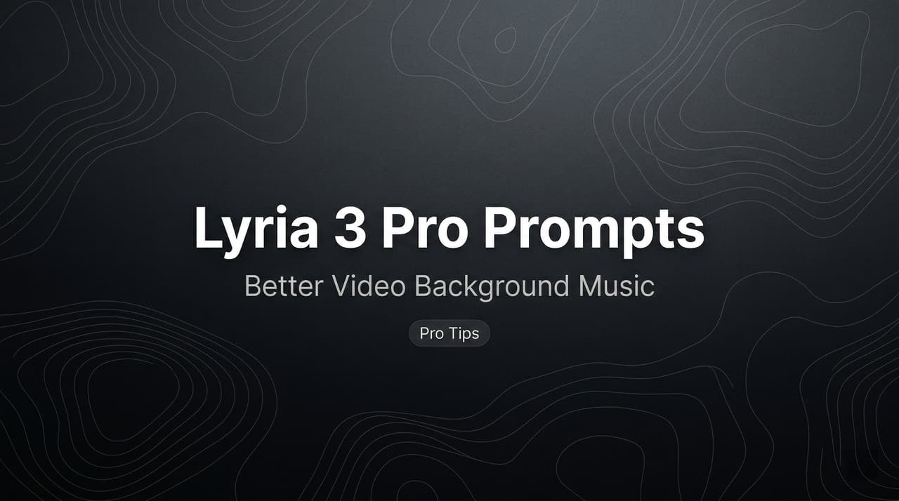 Discover our 2026 guide for better video music using effective lyria 3 pro prompts for cleaner background sound generation.