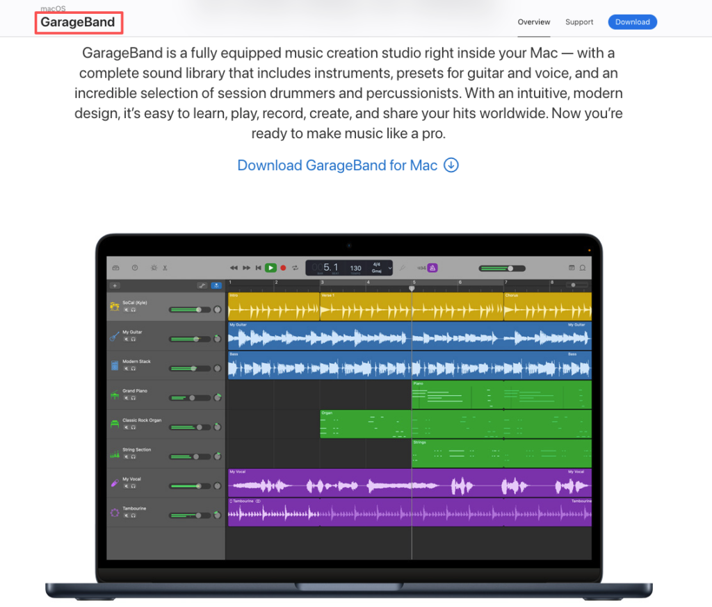 Learn how to make music for videos using GarageBand, a free music creation studio for Mac users.