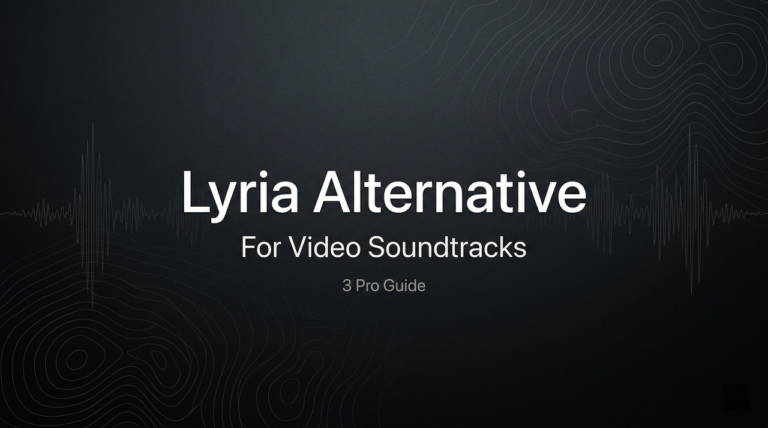 Discover the best Lyria 3 Pro alternative for generating custom video soundtracks and enhancing your audio projects.