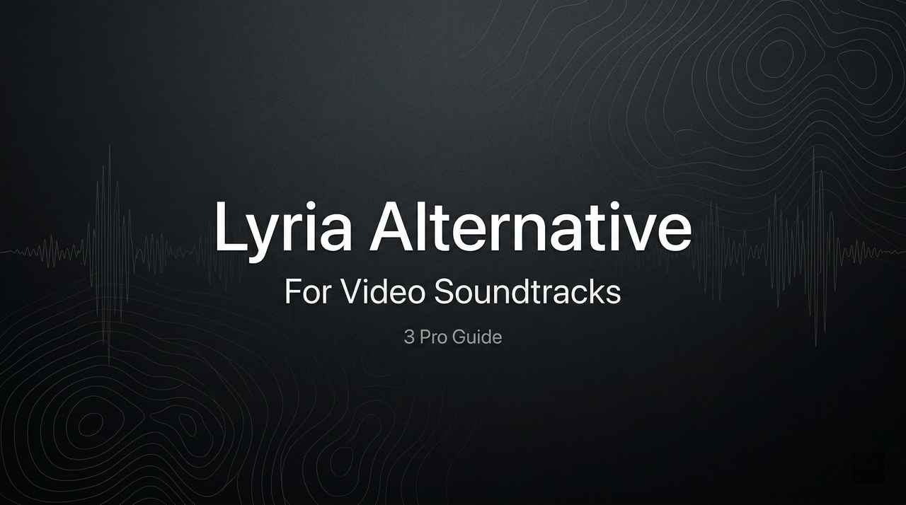 Discover the best Lyria 3 Pro alternative for generating custom video soundtracks and enhancing your audio projects.