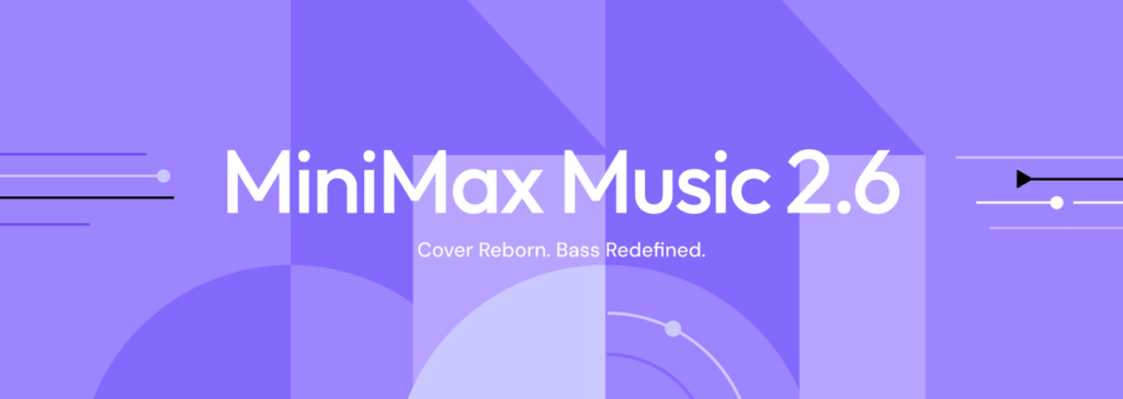 Official banner for the new update, sparking the search for a minimax music 2.6 alternative online.