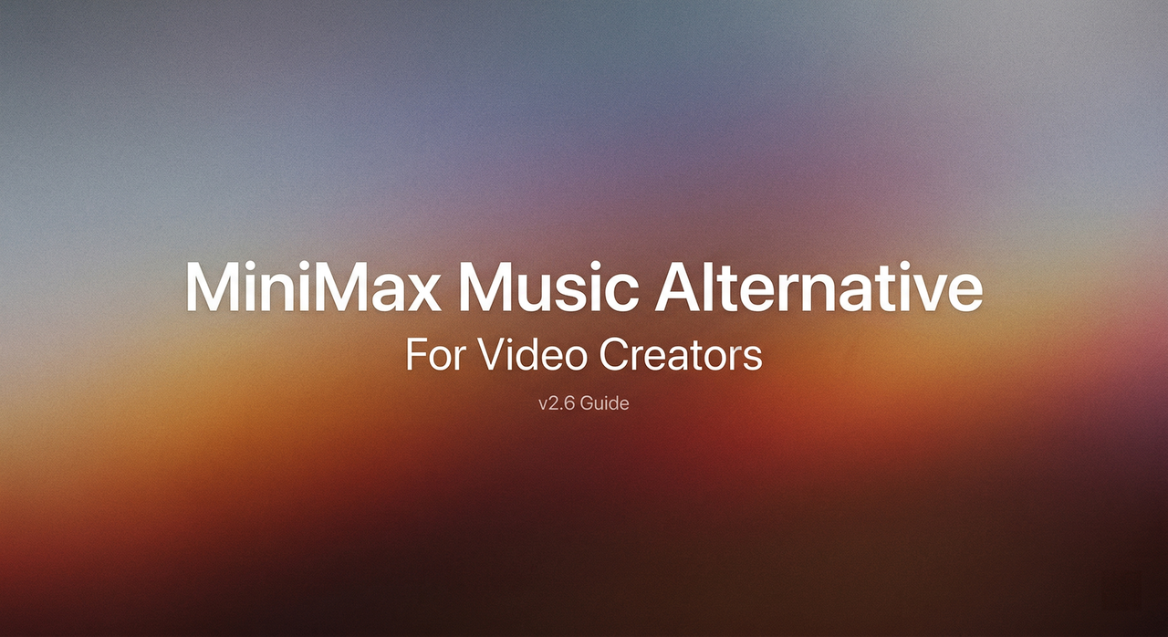 Discover the best minimax music 2.6 alternative for video creators in this guide.