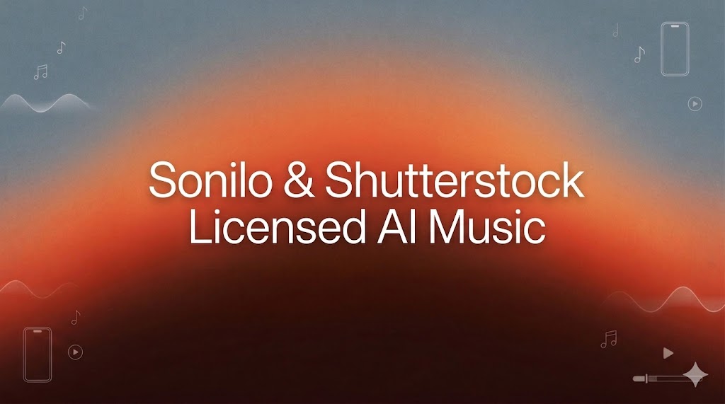 Sonilo partners with Shutterstock to build the gold standard in licensed AI music training