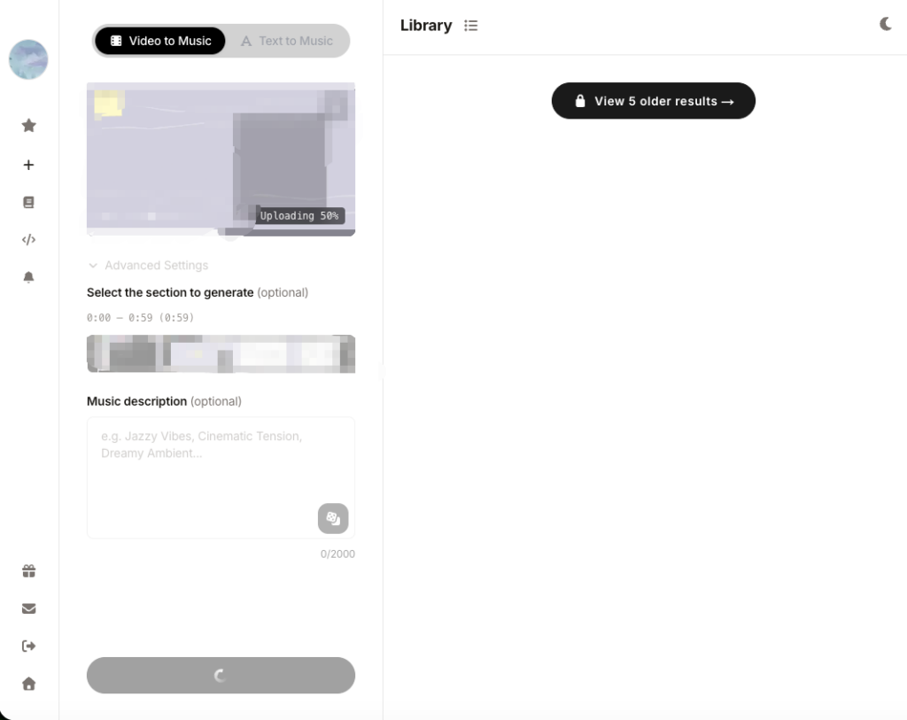 Upload your media to an AI tool to automate how to add music to a video on iphone with custom generated tracks.